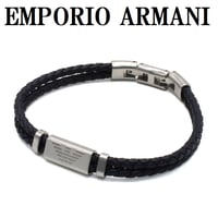 エンポリオ アルマーニ EMPORIO ARMANI EGS2995040 ブレスレット イーグル アクセサリー 腕輪 おしゃれ メンズ ネイビー シルバー