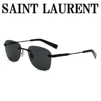 サンローラン SAINT LAURENT SL744 SUN 001サングラス ノーズパット UVカット 紫外線カット メンズ レディース グレー ブラック