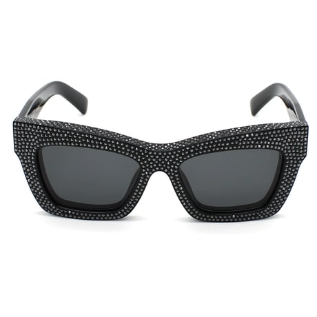 サルヴァトーレ フェラガモ Salvatore Ferragamo SF2045SR 001 サングラス グローバルフィット メガネ 眼鏡 UVカット 紫外線カット レディース グレー ブラック