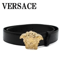 ヴェルサーチ VERSACE 1020000 1A08711 1B00V 80 85 90 95 100 105 ベルト レザー ビジネス カジュアル おしゃれ レディース メンズ ブラック
