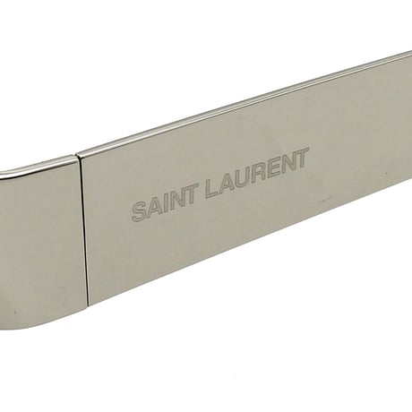 サンローラン SAINT LAURENT SL739 001 サングラス ノーズパット UVカット 紫外線カット メンズ レディース グレー シルバー