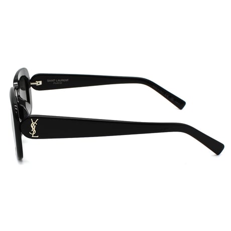 サンローラン SAINT LAURENT SLM130F 002 サングラス アジアンフィット UVカット 紫外線カット メンズ レディース グレー ブラック