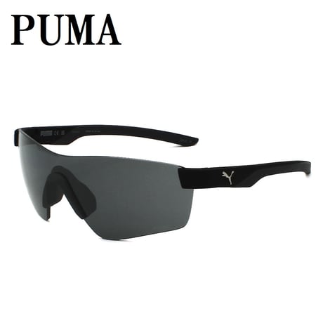 プーマ PUMA PU0481S 002 サングラス グローバルフィット メガネ 眼鏡 UVカット 紫外線カット メンズ レディース スモーク ブラック