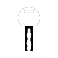 カギタイプＤ　※馬蹄錠 発売未定商品