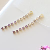 ラインストーンチャーム(2個入)
