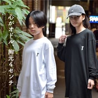 aonooto ロングTシャツ（ワンポイントプリント）