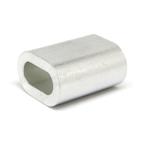 4mm スリーブ W 広口 アルミクランプ オーバル クランプ