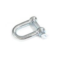 JC040 サイト期間限定SALE！ 6mm メッキ シャックル メッキシャックル ネジ ピン ６ｍｍ ワイヤーロープ