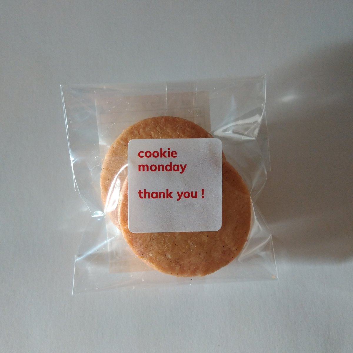 バニラクッキーページ バニラクッキー 1袋2枚入り | Cookie Monday