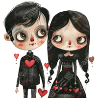 ゴシック調のカップル（Gothic couple）003