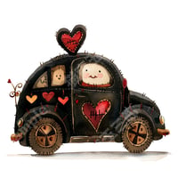 ゴシック調の自動車（Gothic car）002