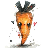 ゴシック調のニンジン（Gothic carrot）001