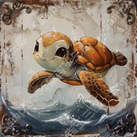 ウミガメ（sea turtle）001