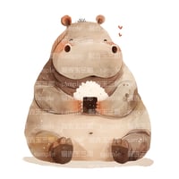 カバとおにぎり 001
