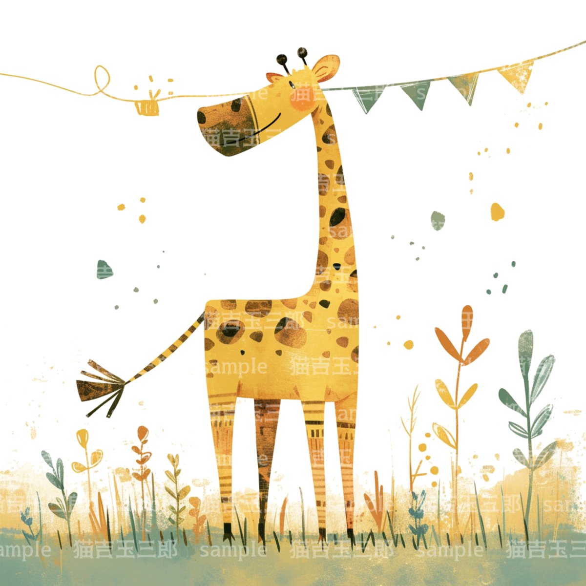 きりん 002 | 猫吉玉三郎