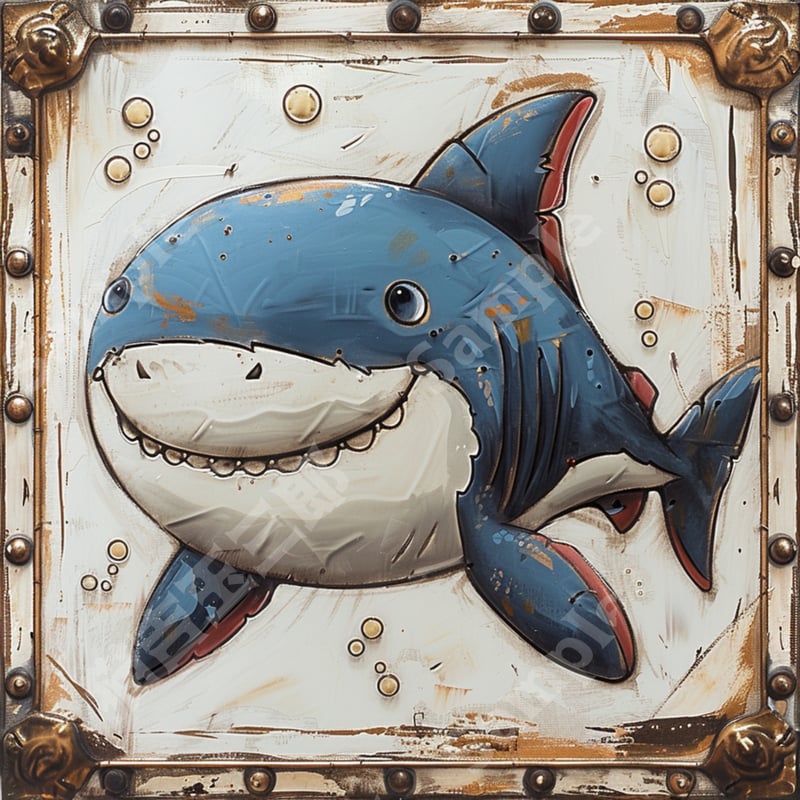 サメ（shark）002 | 猫吉玉三郎