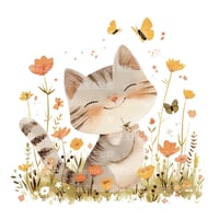 ねこと蝶 002