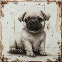 パグ犬（pug）003
