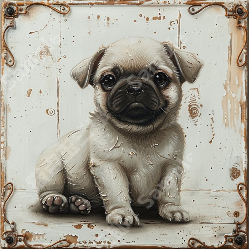 パグ犬（pug）003 | 猫吉玉三郎