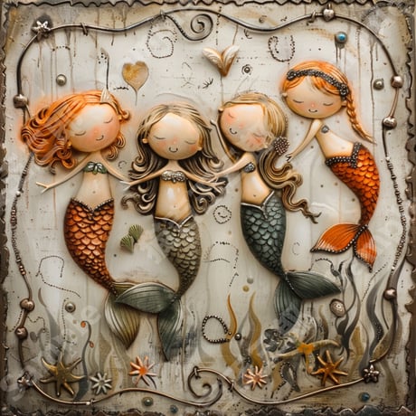 CATEGORY 人魚・にんぎょ（mermaid） | 猫吉玉三郎