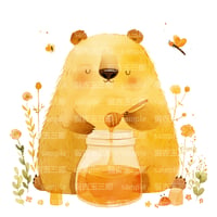クマとハチミツ 004