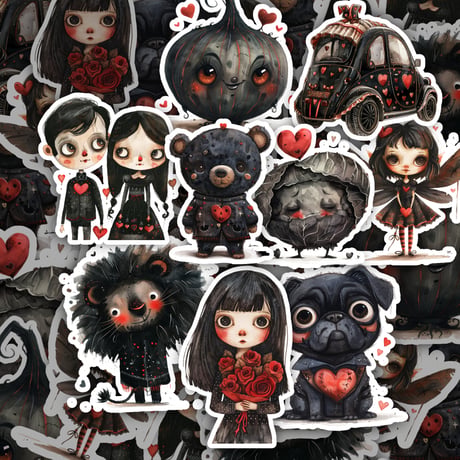 ゴシック調の女の子（Gothic girl）004