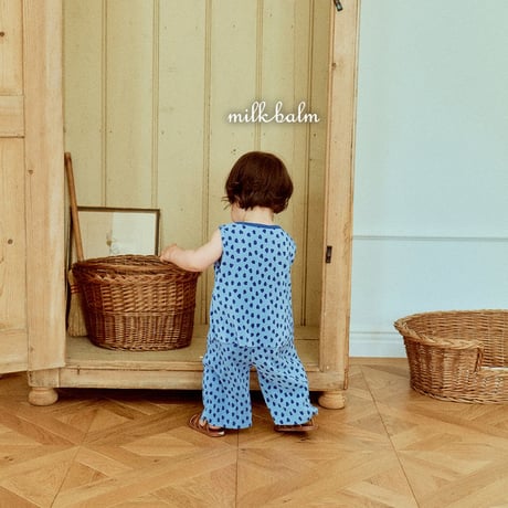 milk balm ロンパース　６着セット　2024SS 半袖　韓国　子供服 milk balm ロンパース 6着セット 2024SS 半袖 韓国 子供服