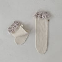 bebeholic check socks