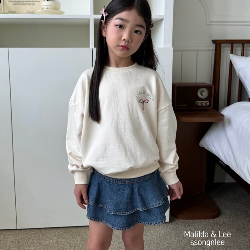 matilda&lee リボンマンツーマン（トレーナー） | 韓国子供服 Koala
