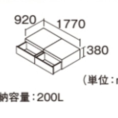パナソニック 畳が丘 プラン№2　1畳タイプ　Panasonic 小上がり 和室 diy 収納 畳 ソファ代わり
