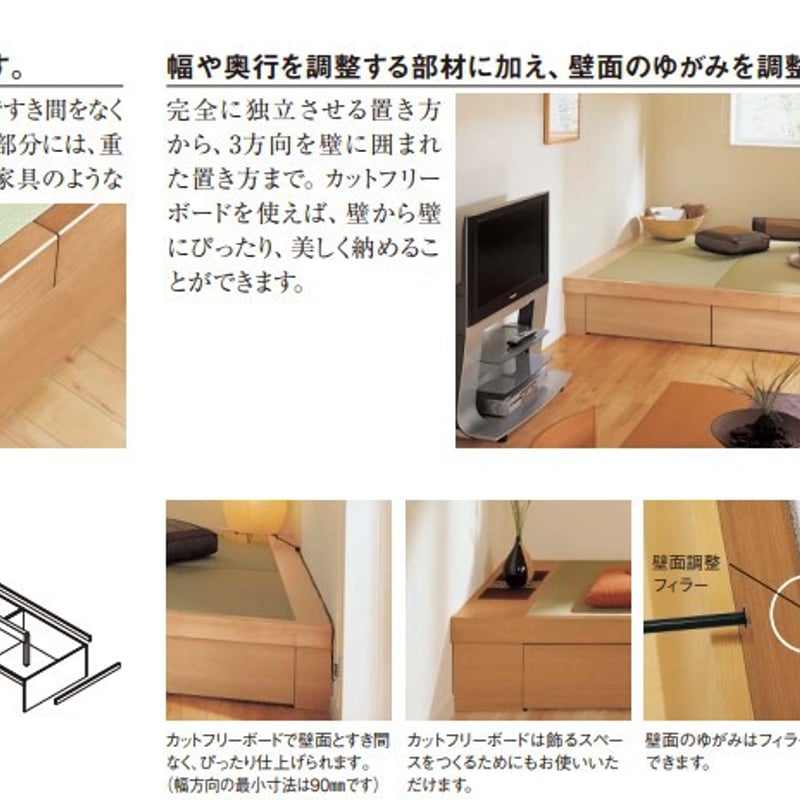 パナソニック 畳が丘 ストレート框 4尺（1000mm） Panasonic 小