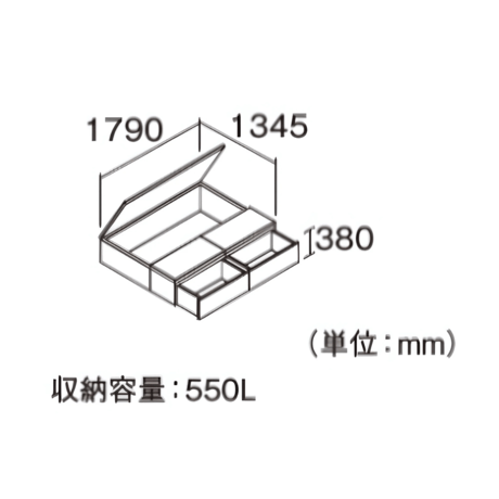 パナソニック 畳が丘 プラン№4　1.5畳タイプ　Panasonic 小上がり 和室 diy 収納 畳 ソファ代わり