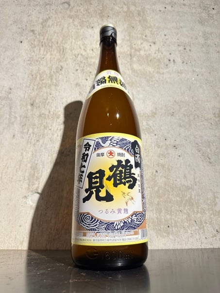 芋焼酎】鶴見 黄麹 白濁 無濾過 1800ml | 谷酒店 オンラインストア