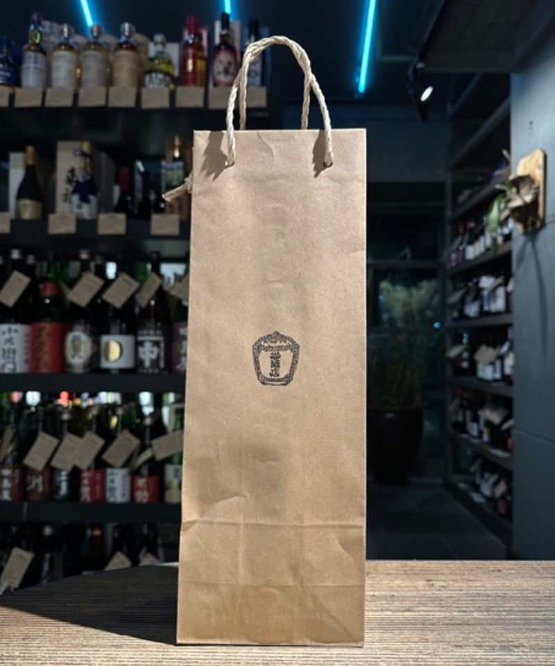 オプション紙袋】 720mlサイズ (四合瓶) 1本用 谷酒店樽ロゴ入り