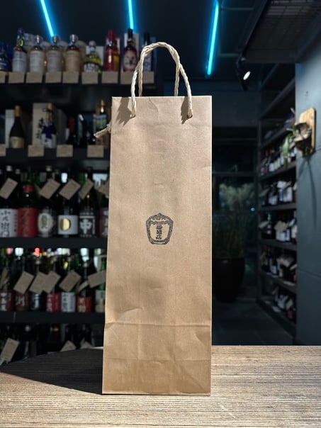 オプション紙袋】 720mlサイズ (四合瓶) 1本用 谷酒店樽ロゴ入り