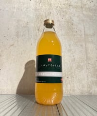 【ノンアルコール】 青森直送 赤石農園 濃厚りんごジュース 「しぼって そのまんま」 1000ml