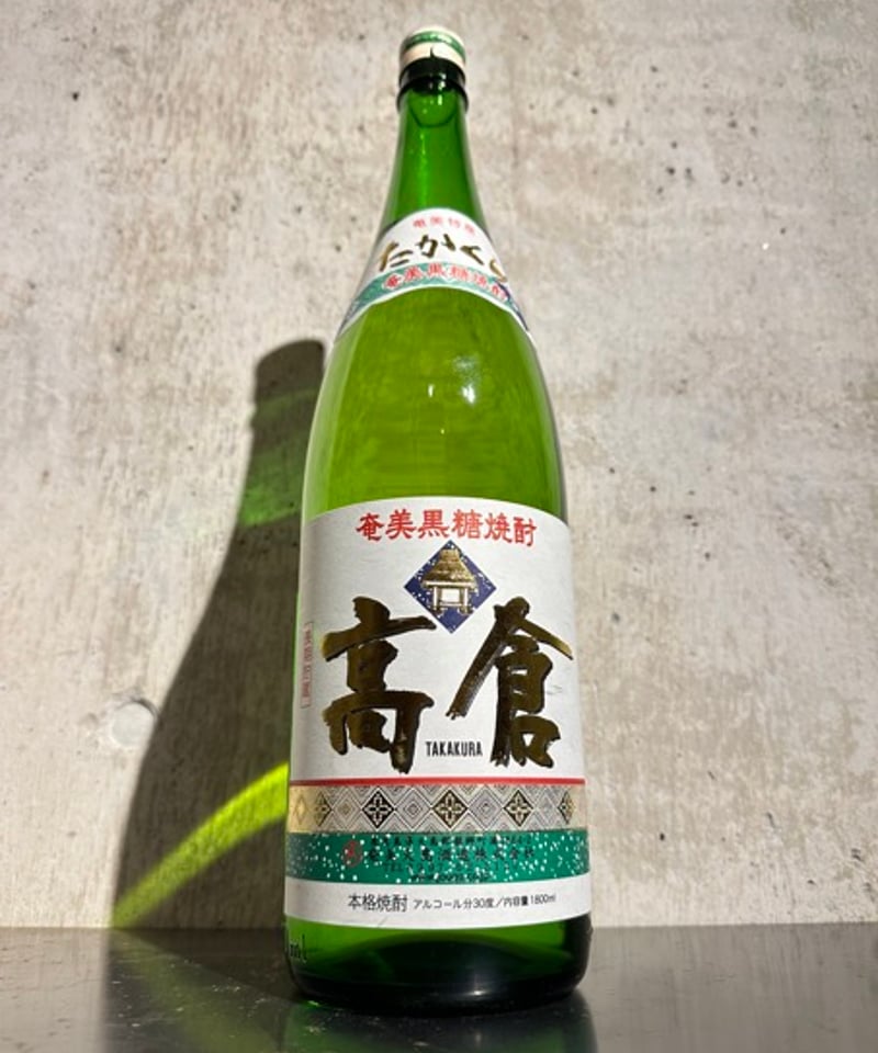 黒糖焼酎】高倉 1800ml | 谷酒店 オンラインストア