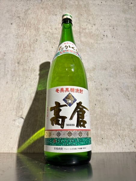 黒糖焼酎】高倉 1800ml | 谷酒店 オンラインストア