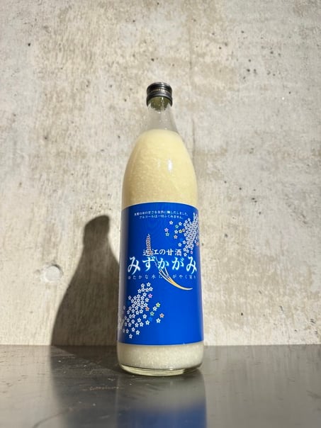 【中古】 美酒の甘き香り ノンアルコール】 近江の甘酒 みずかがみ 900ml | 谷酒店 オンラインストア