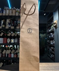 【オプション紙袋】1800mlサイズ (一升瓶) 1本用 谷酒店樽ロゴ入り・クラフト