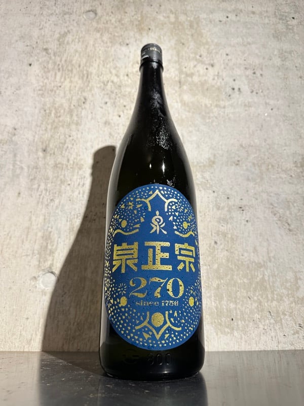 泉正宗 純米 生 270周年記念酒 1800ml | 谷酒店 オンラインストア