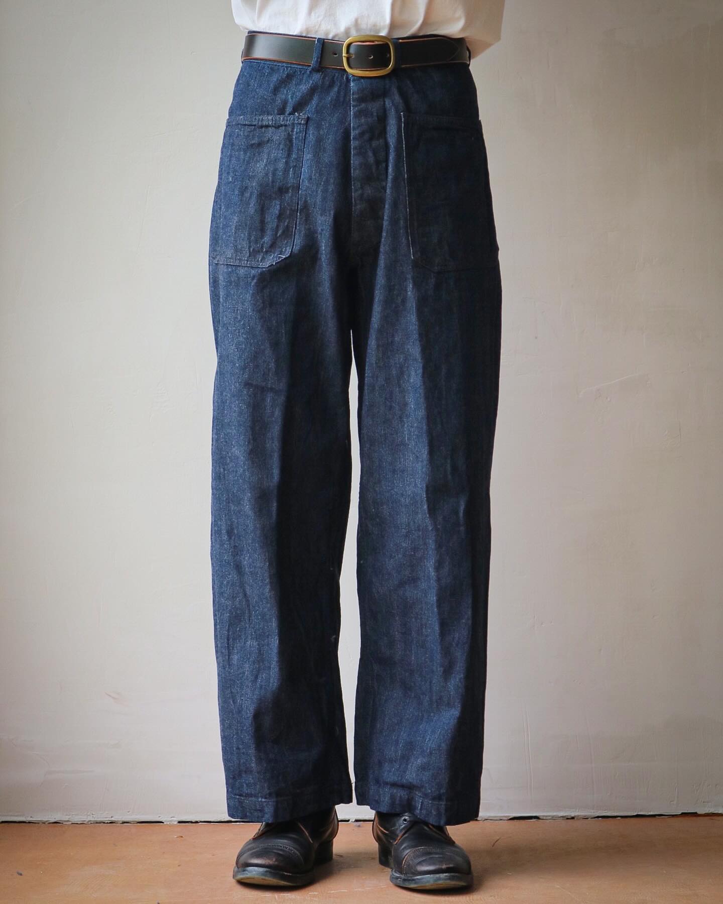NUU デニム 森山縫製 Marin Trousers US Navy(米海軍) Marin Trousers | 森山縫製-Nuu-