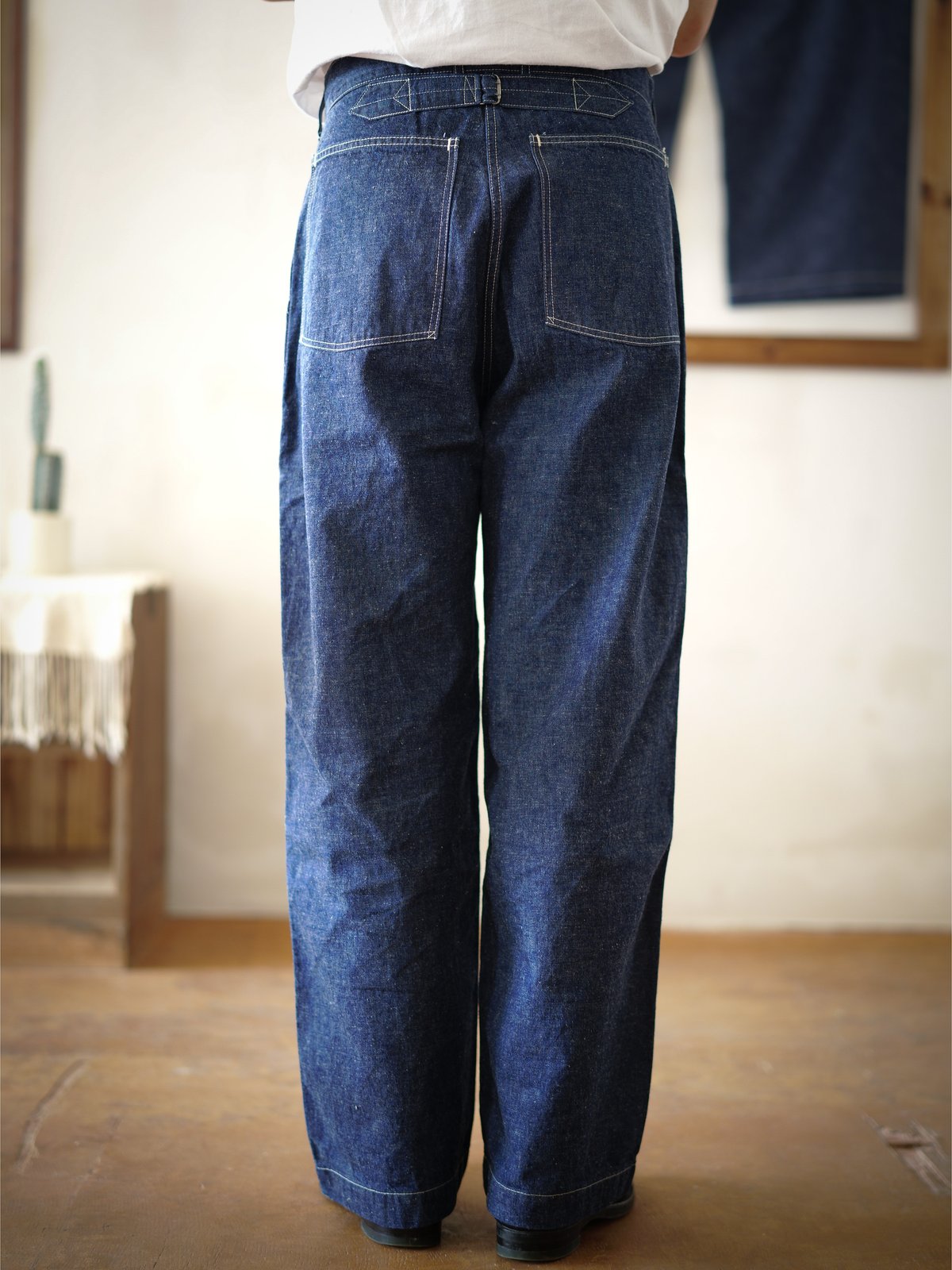 Denim Military Trousers W21 | Nuu-4862