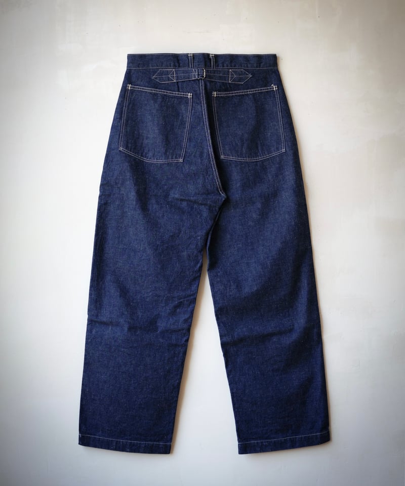 US.ARMY デニム トラウザーズ バックルバック 40sスタイル US.ARMY デニム トラウザーズ バックルバック 40sスタイル