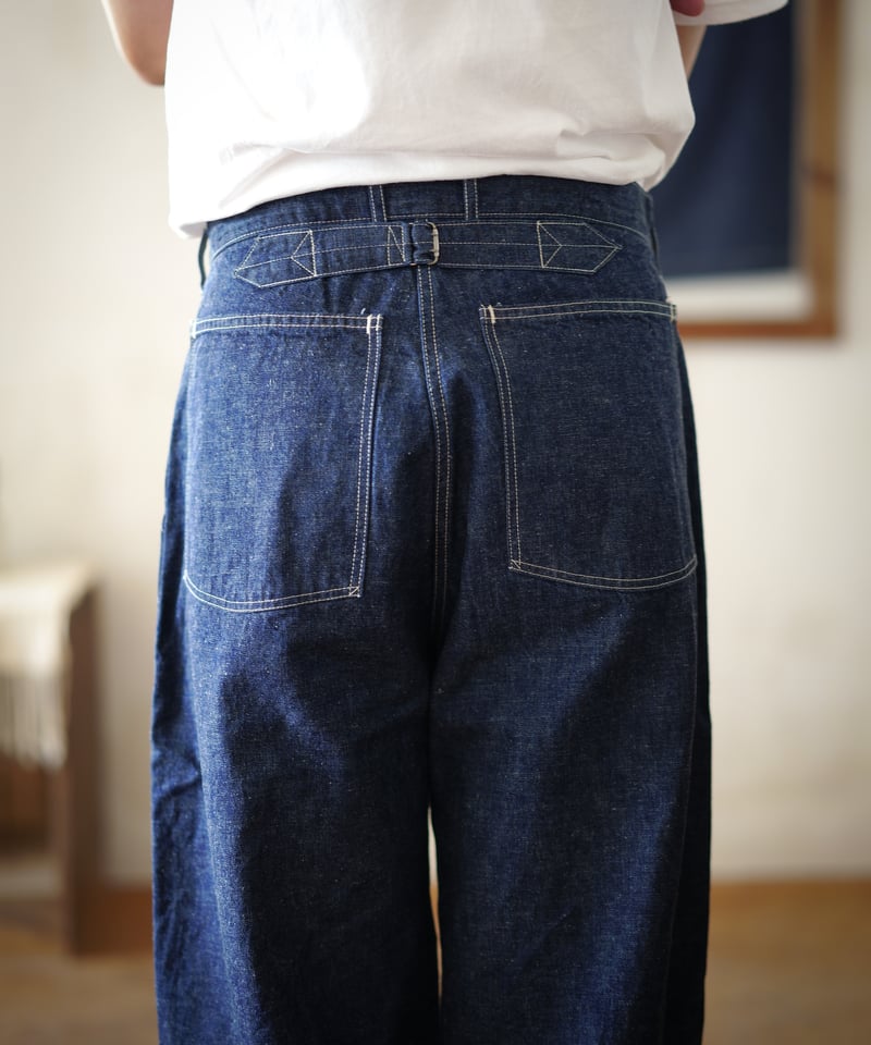 Denim Military Trousers W21 | Nuu-4862