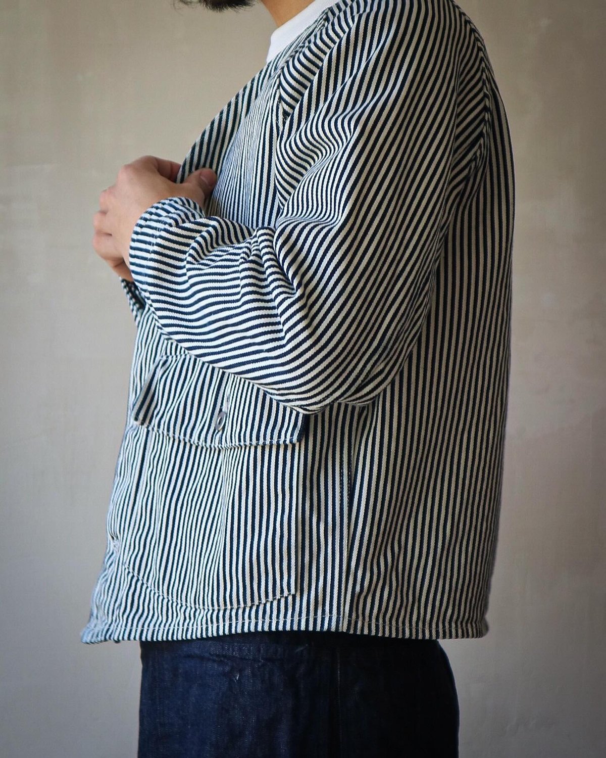 ジャケット・アウター HEADLIGHT HICKORY ENGINEER JACKET HEADLIGHT[ヘッドライト] エンジニアジャケット ヒッコリー