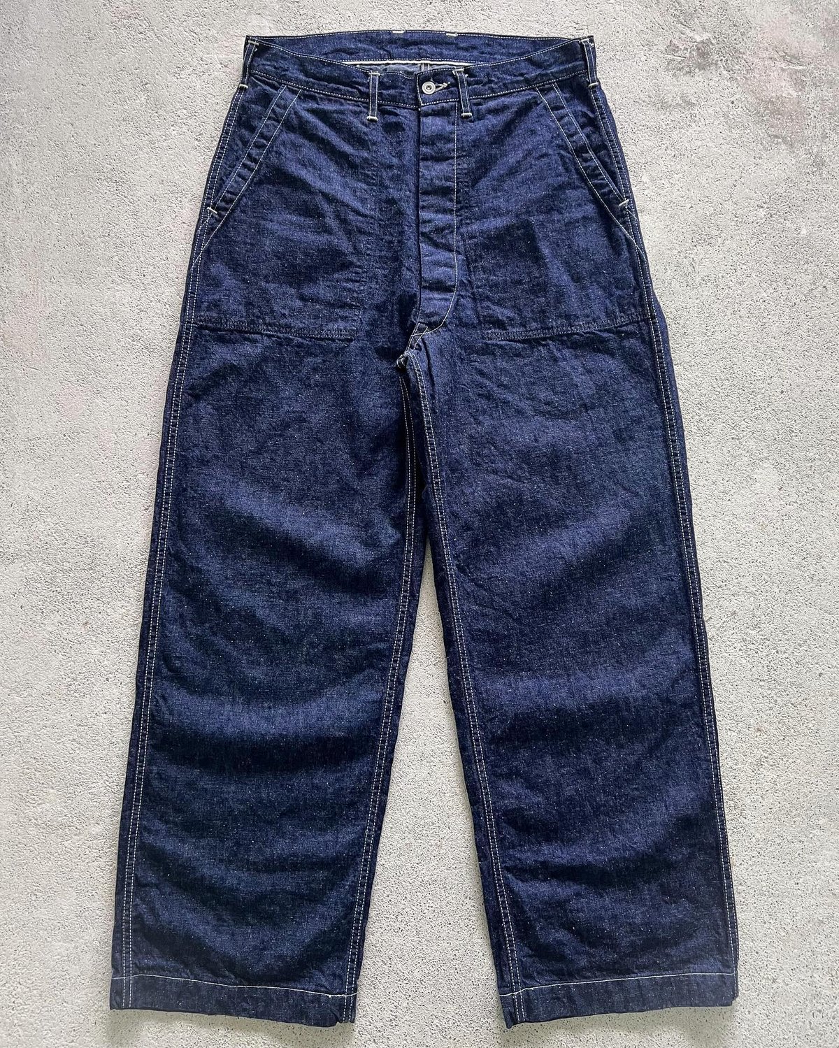 Denim Military Trousers W21 | Nuu-4862