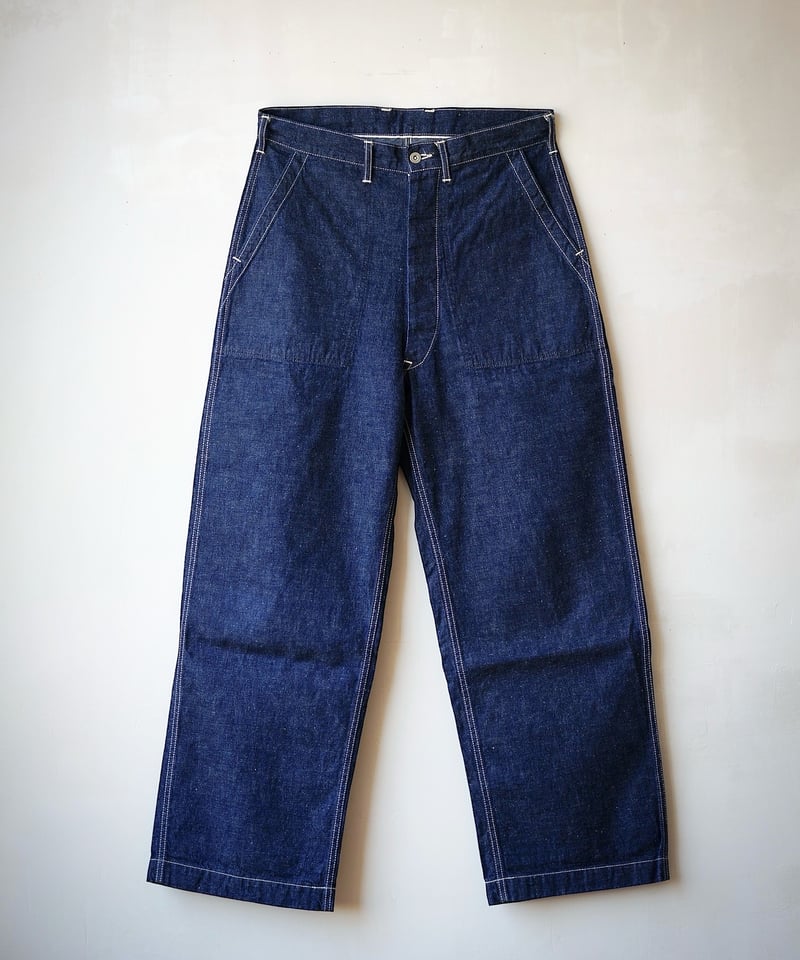 Denim Military Trousers W21 | Nuu-4862