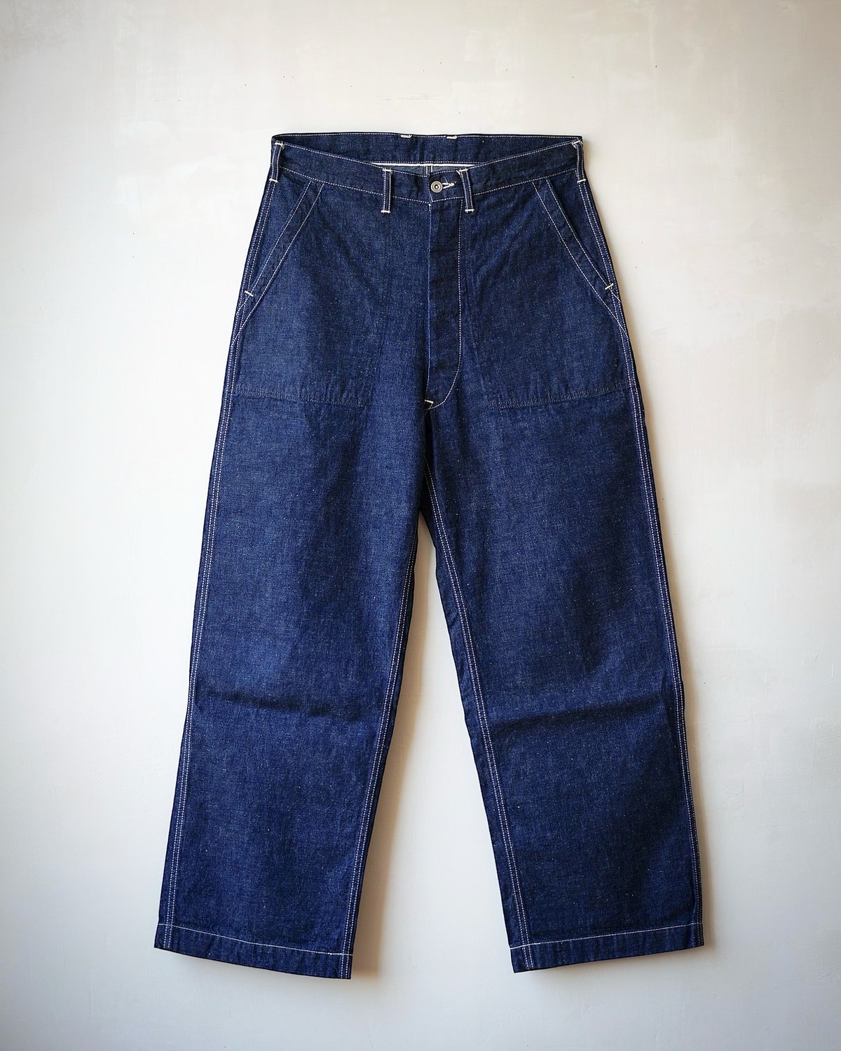 Denim Military Trousers W21 | Nuu-4862