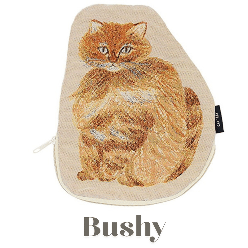 松尾ミユキ】 Diecut pouch Cat｜ダイカットポーチ｜選べるデザイン